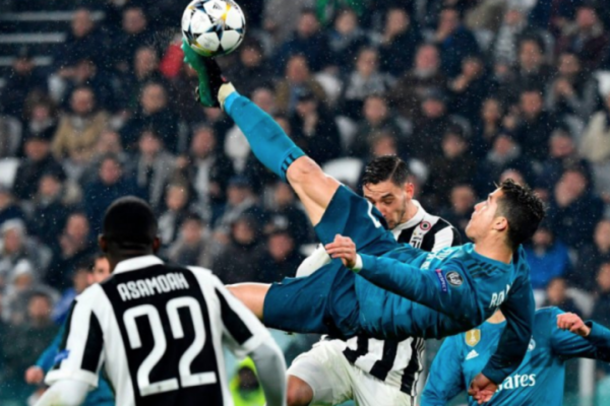 Gol Salto Indah Ronaldo Kalahkan Juventus