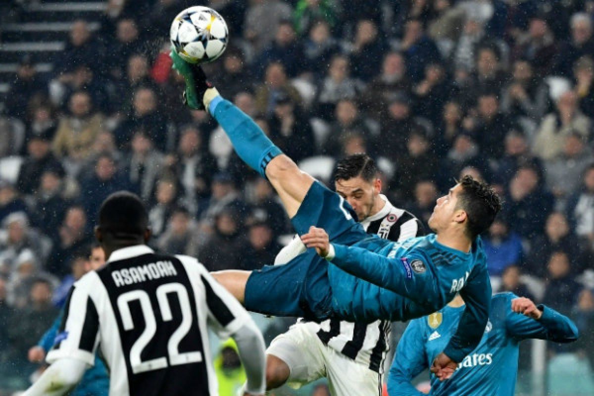 Gol salto Ronaldo hiasi kemenangan Real Madrid atas Juventus