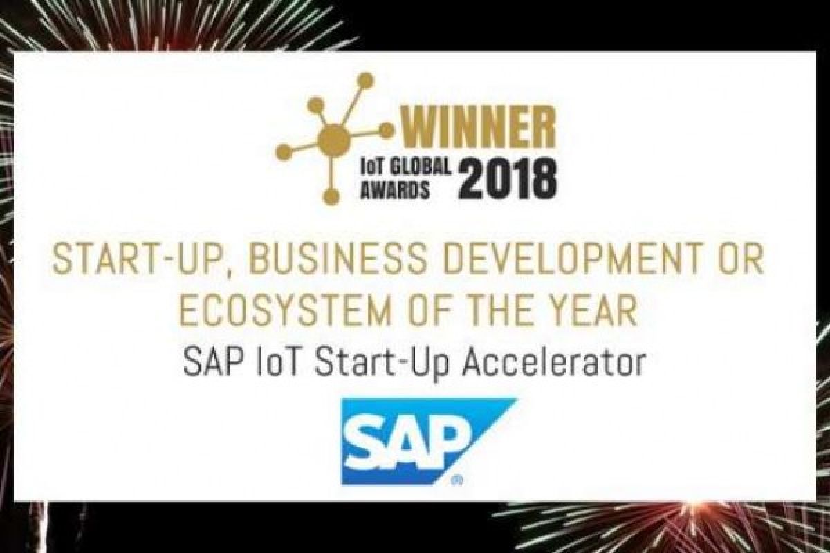 SAP Diganjar Penghargaan Bergengsi Atas Kegemilangannya Mendorong Inovasi Dunia IoT