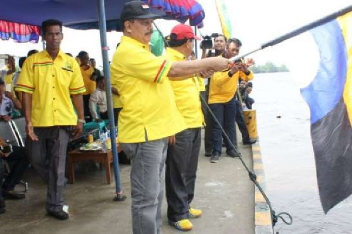 Sekda Inhil: Lomba Sampan Selodang Warisan Budaya Kaya Nilai Filosofis