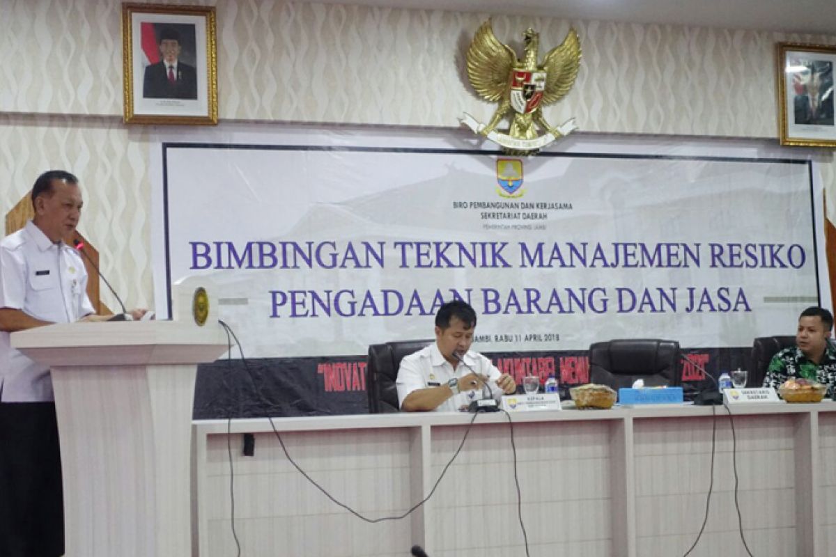 Sekda: Bimtek pengadaan barang jasa meminimalisir risiko