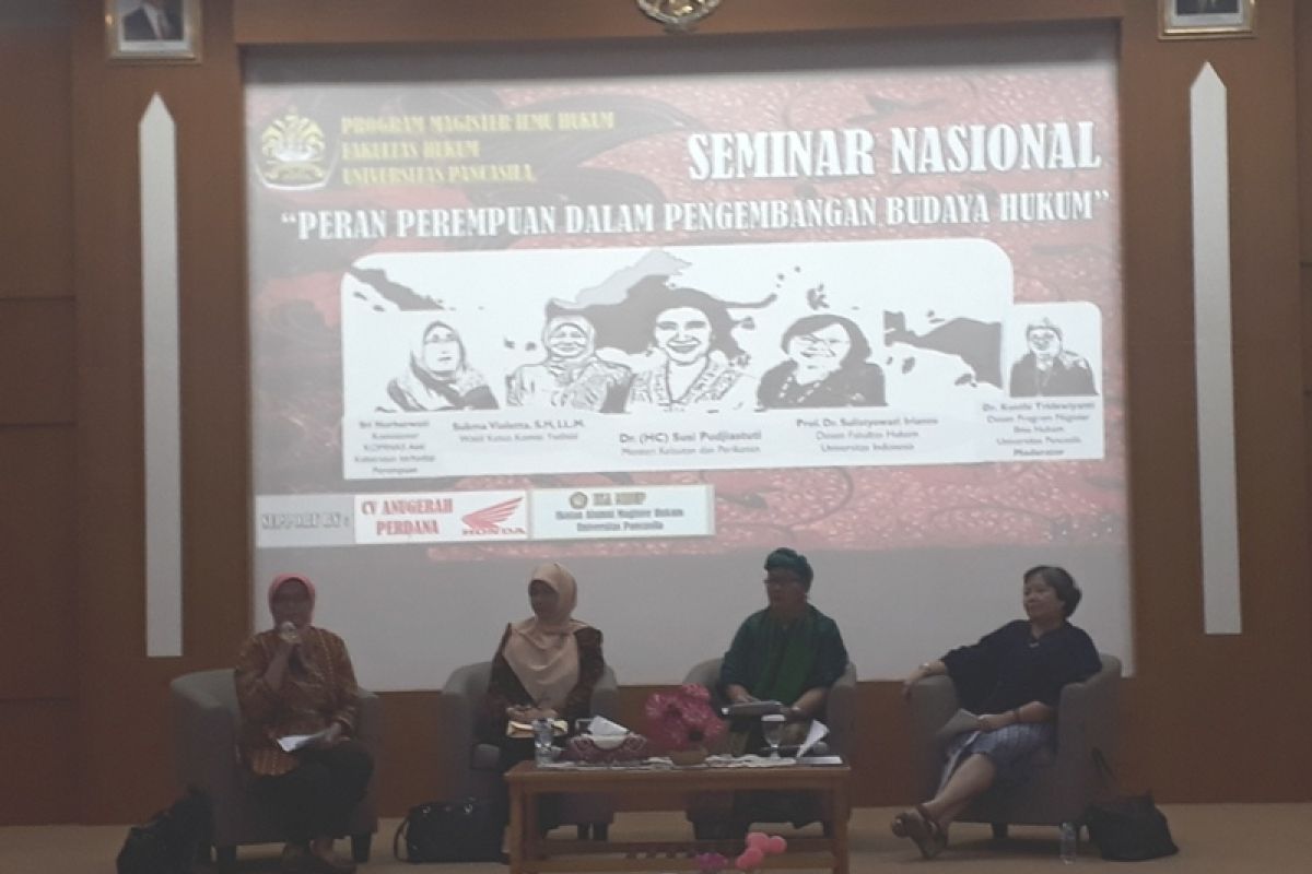 Universitas Pancasila gelar seminar perempuan dalam budaya hukum