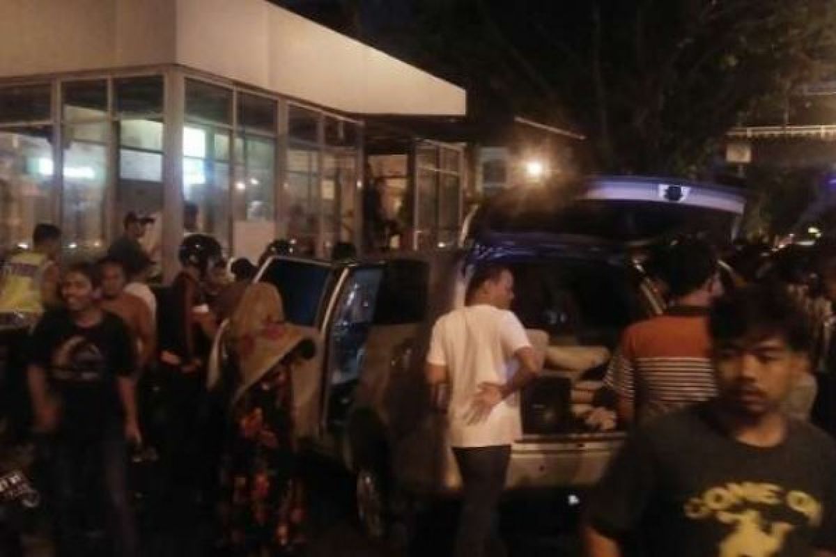 Sopir Innova Tabrak Halte Bus TMP Sudirman Square Subuh tadi Positif Narkoba