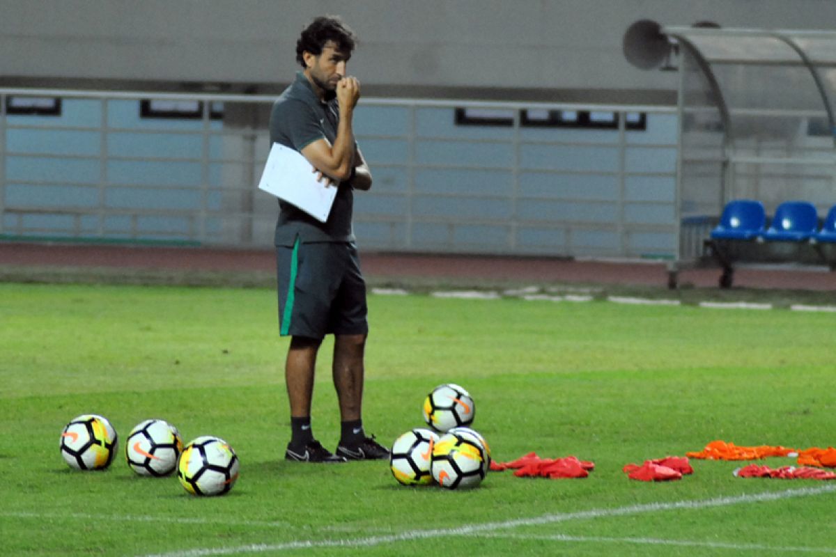 Timnas U-23 Indonesia tertinggal 0-1 dari Bahrain babak pertama