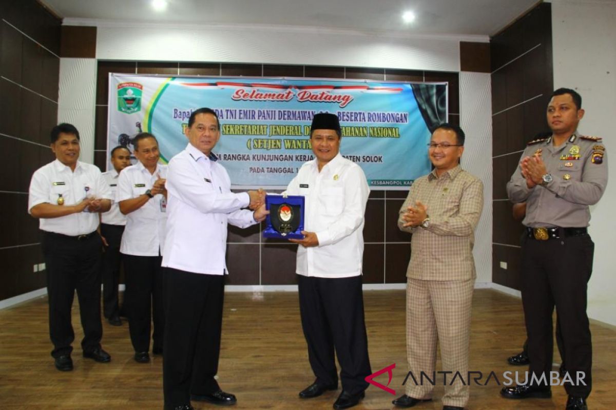 Dewan Ketahanan Nasional Tampung Persoalan di Solok