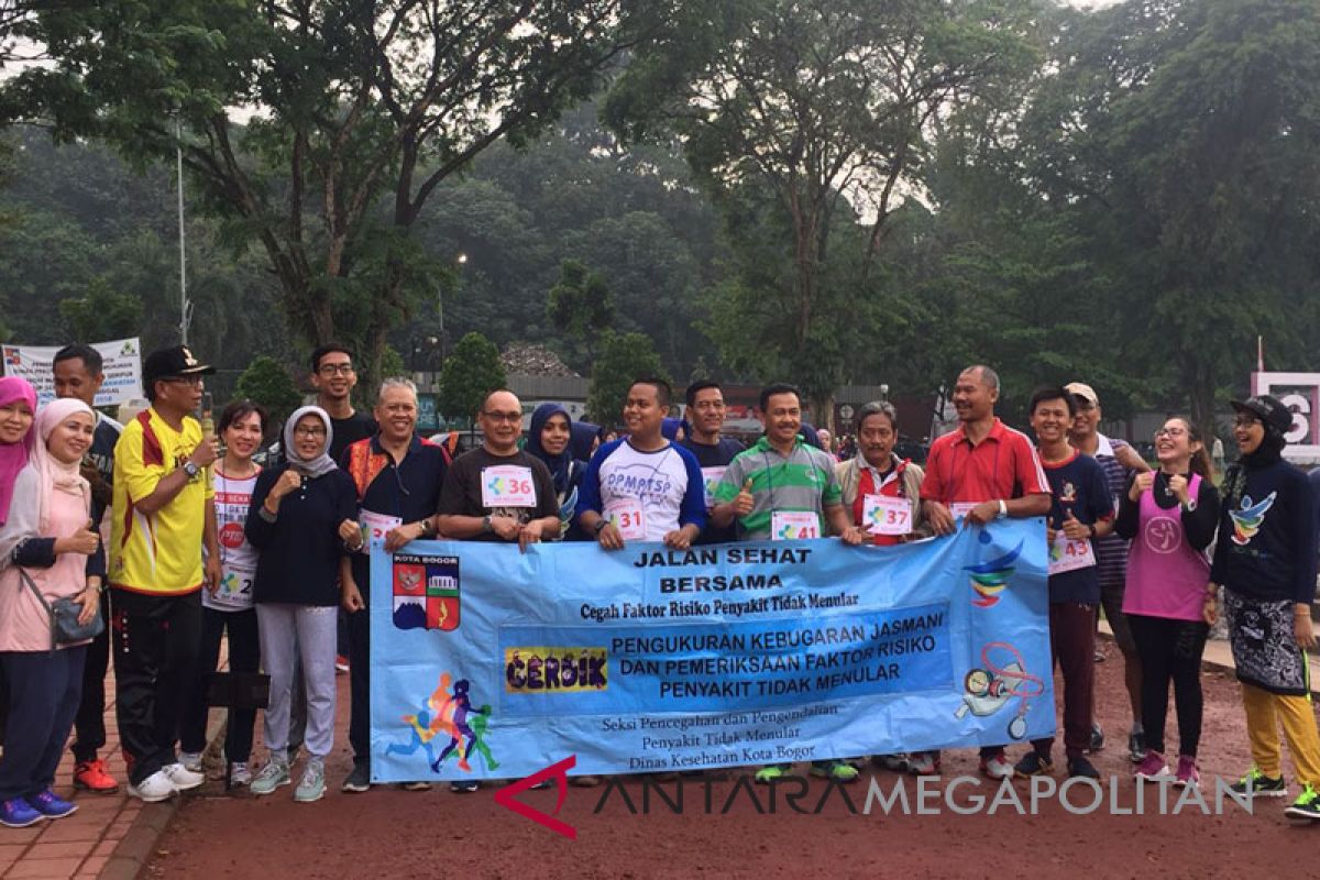 150 ASN Kota Bogor jalani tes kebugaran