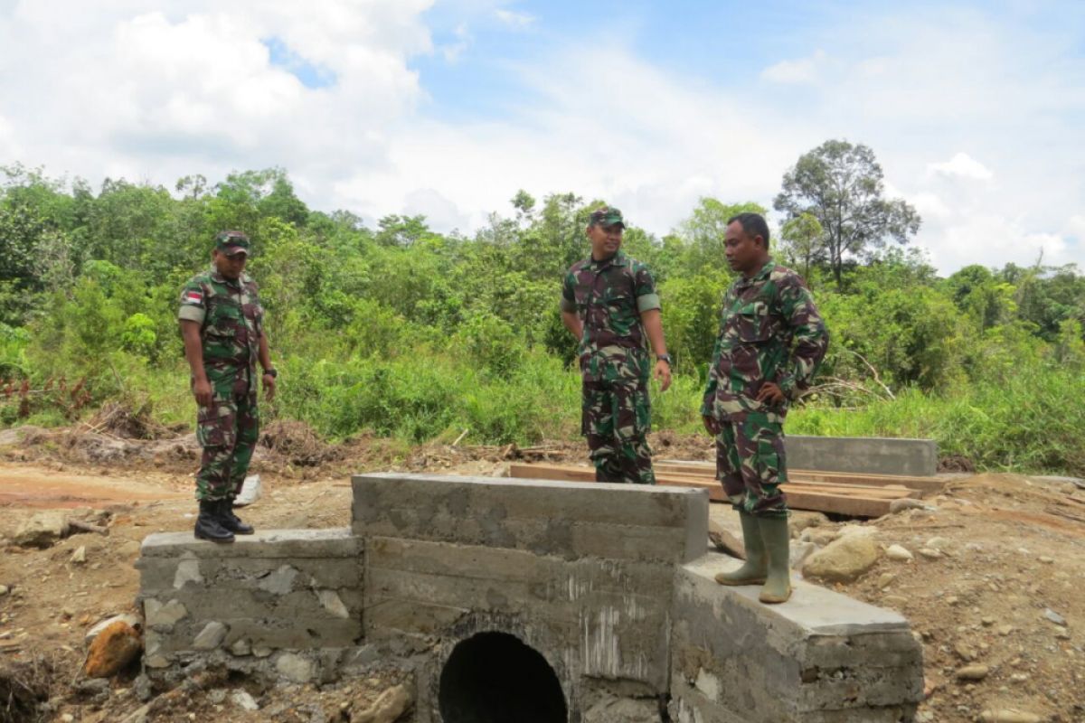 Tim Wasev tinjau kegiatan TMMD di Noyan