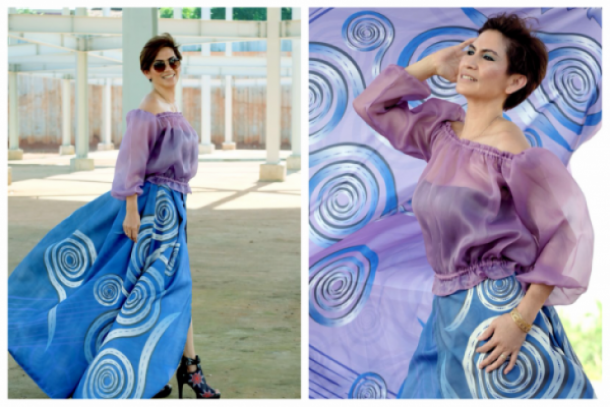 Perancang Decy Ramona bawa motif Toraja ke Dubai