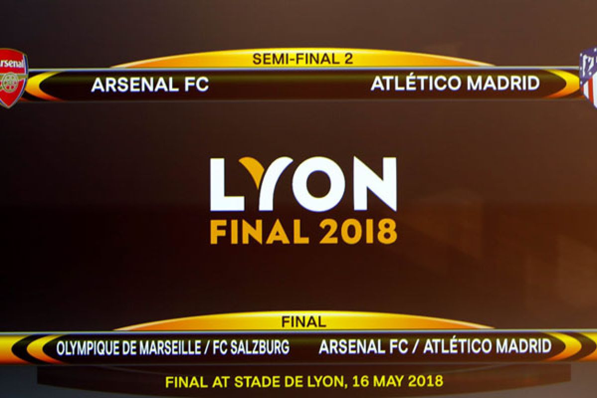 Atletico Tantang Arsenal Pada Semifinal Liga Europa