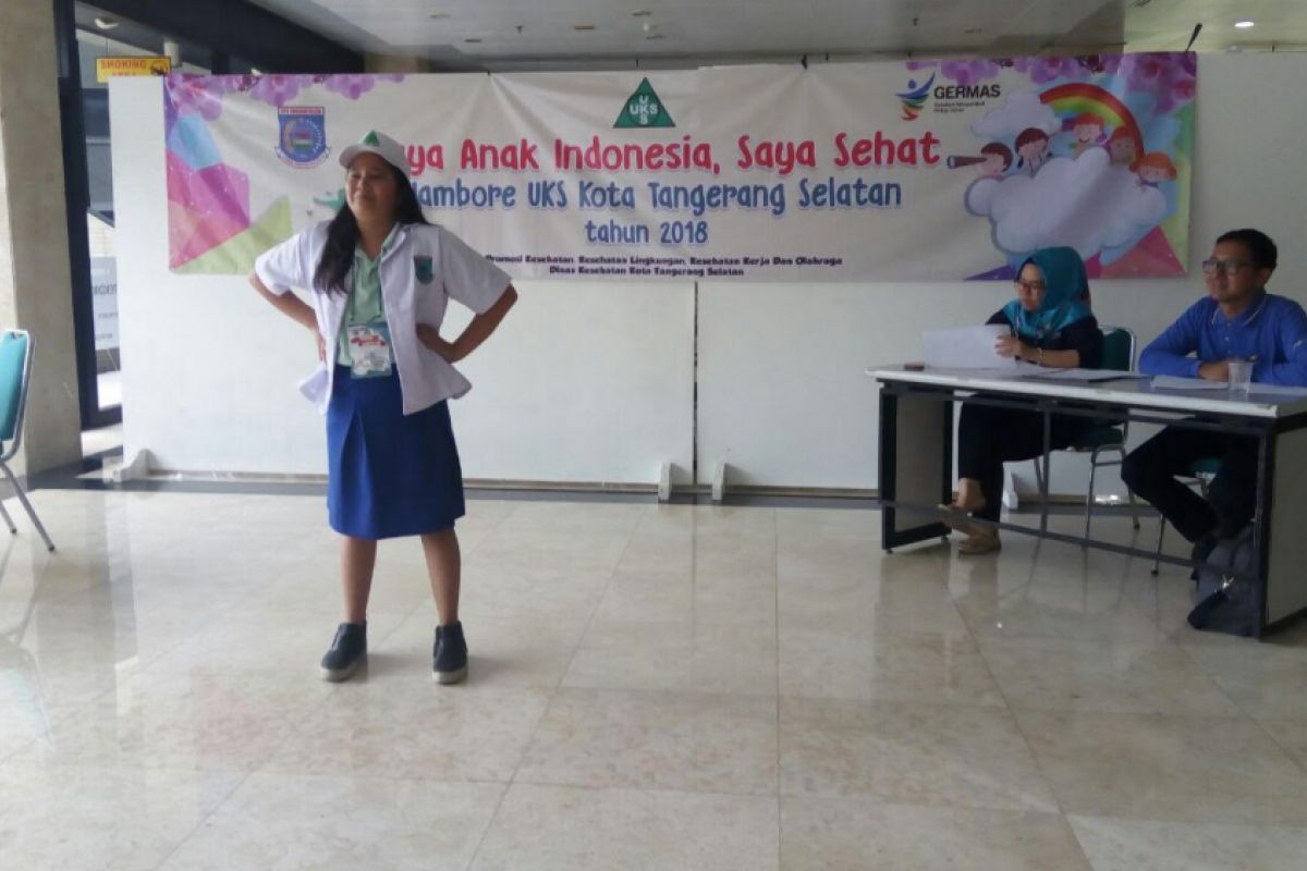 Dinas Kesehatan Tangsel Gelar Lomba UKS