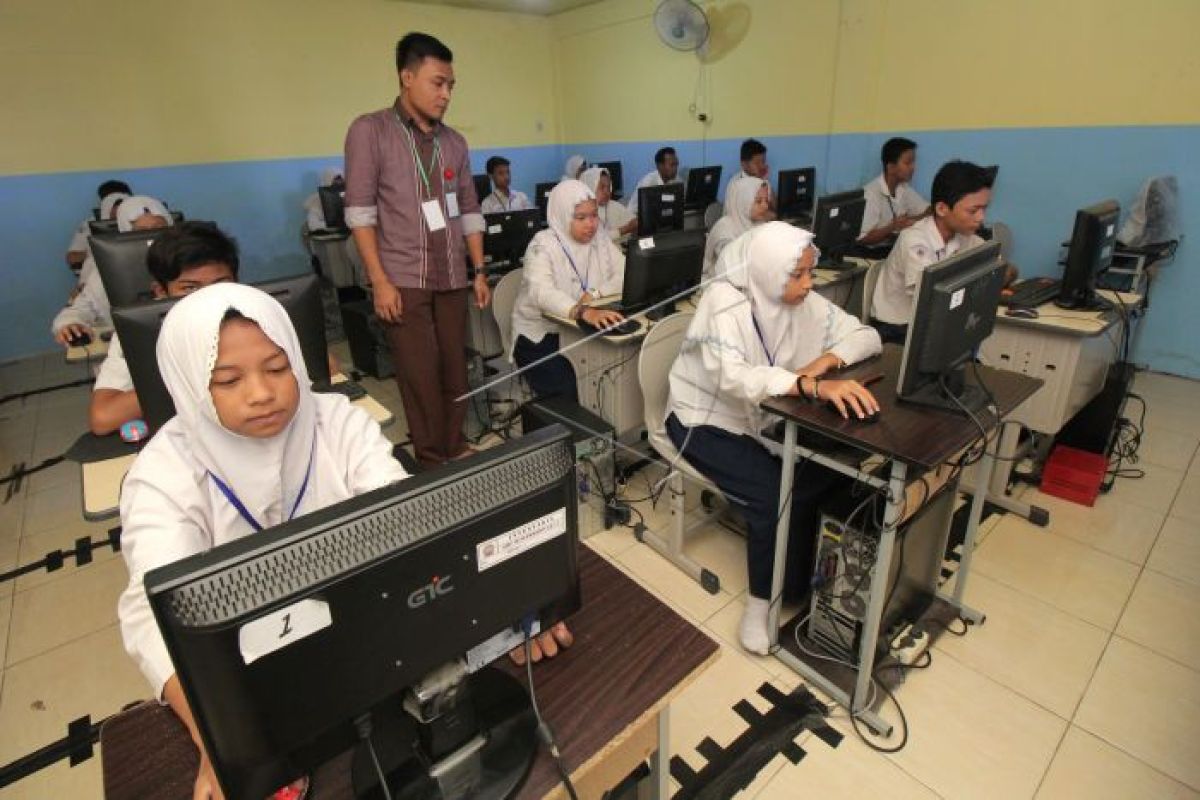 Dua peserta UNBK SMP Yogyakarta mengundurkan diri