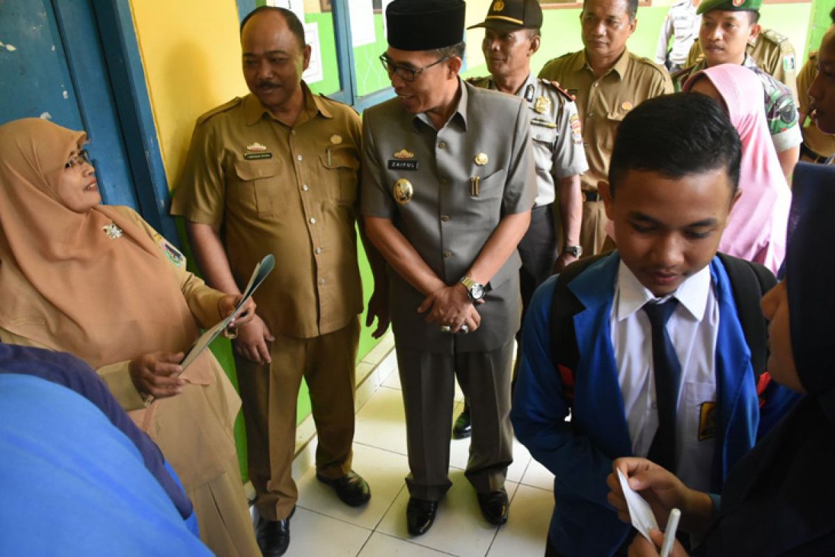 UNBK SMP/MTs Lampung Timur dikuti 6.779 siswa