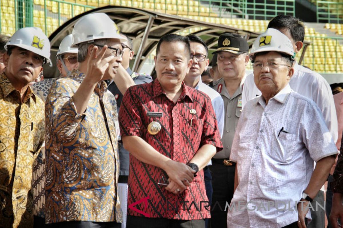 Wapres inspeksi Stadion Kota Bekasi 20 menit