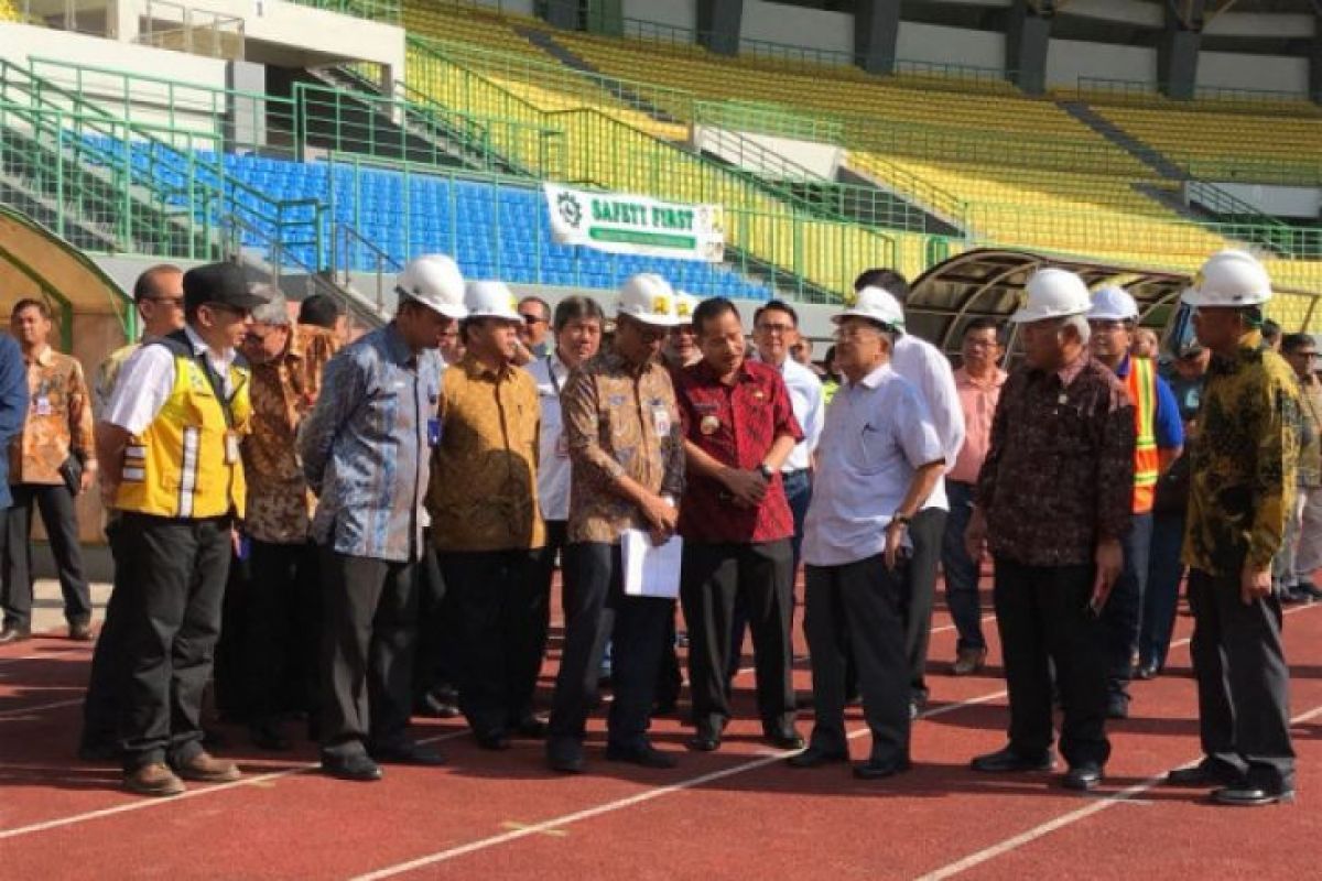 Wapres kunjungi lokasi pertandingan Asian Games