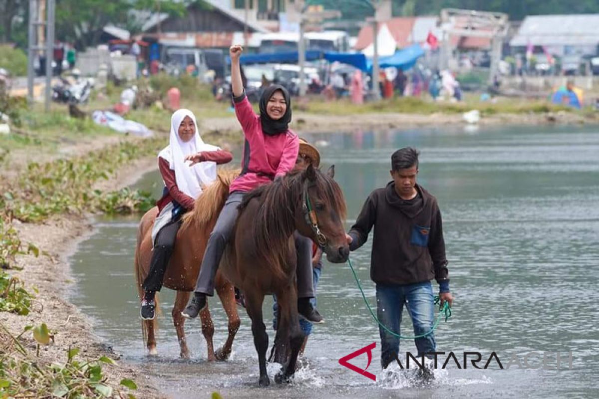 Wisata berkuda mulai dikembangkan di Aceh Tengah