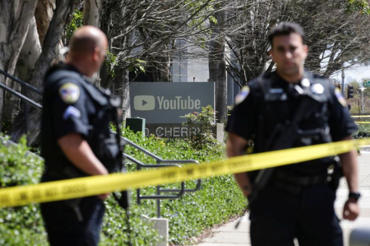 Pelaku penembakan kantor YouTube tewas