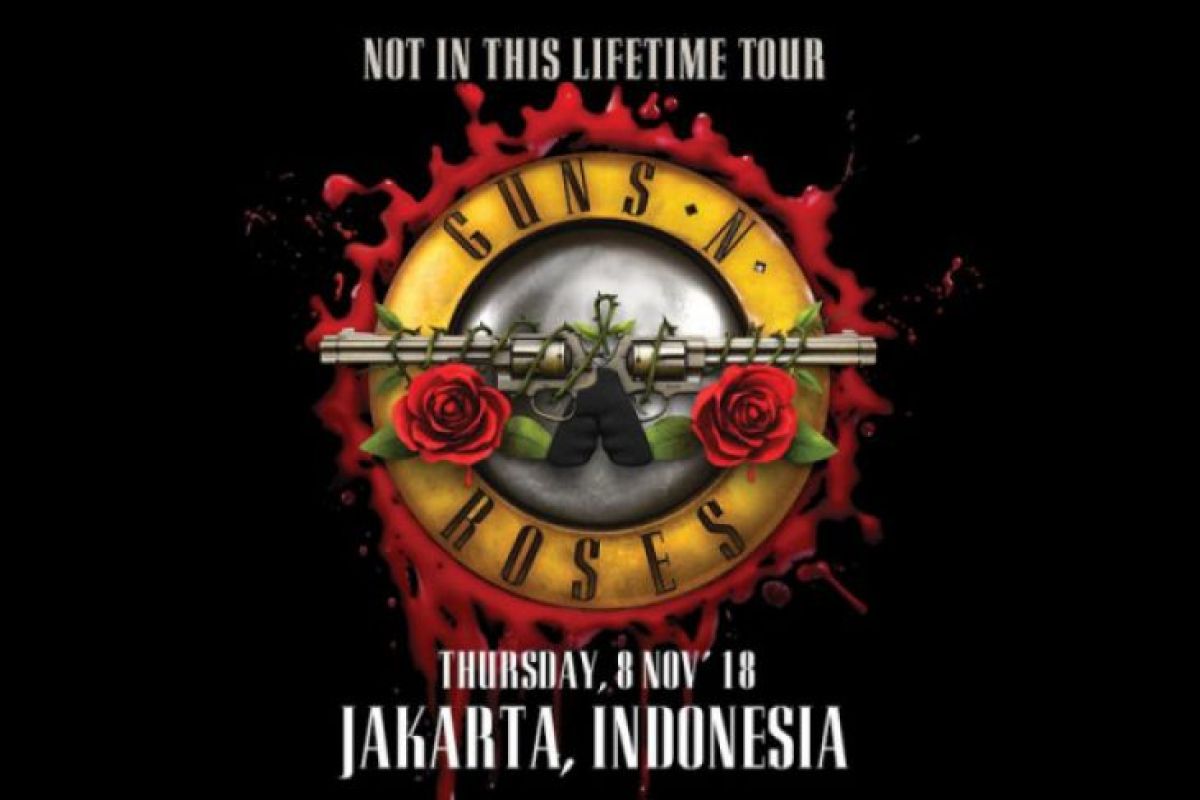 Guns N'Roses Kembali Sambangi Penggemar di Indonesia