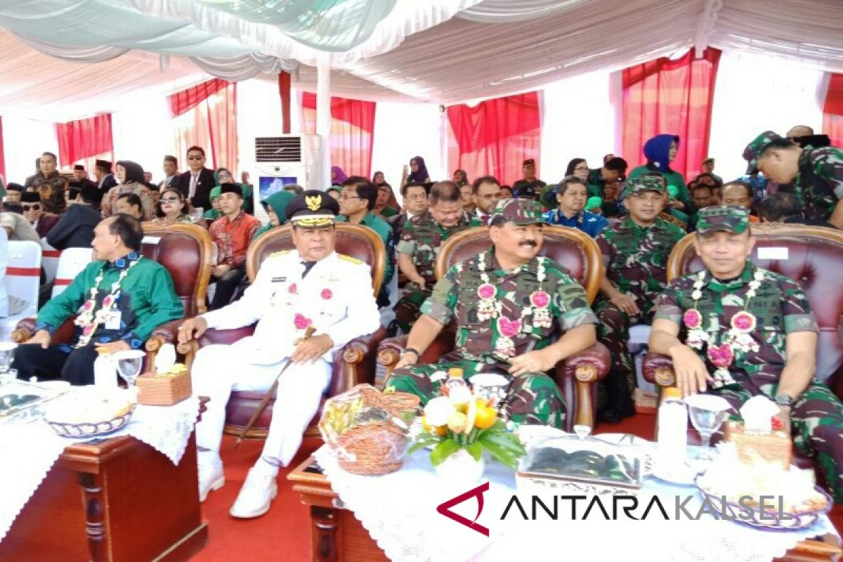 Panglima TNI Canangkan TMKK di HSU