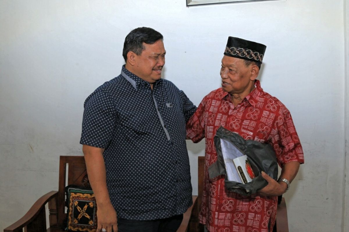 Bupati silaturrahmi dengan mantan wakilnya