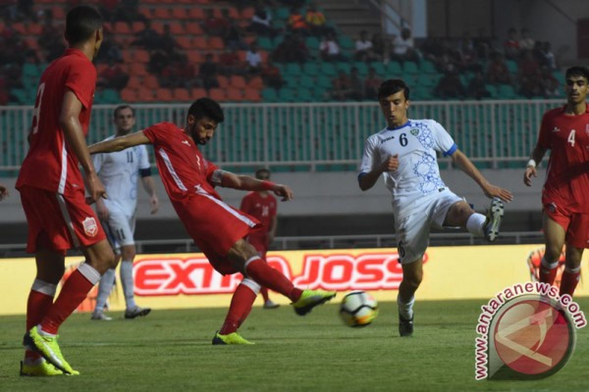 Imbangi Uzbekistan, Timnas U-23 Bahrain pimpin klasemen