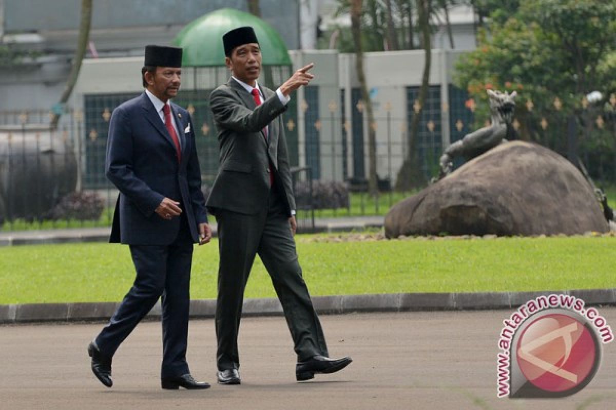 Jokowi chairs bilateral meeting with Brunei delegation