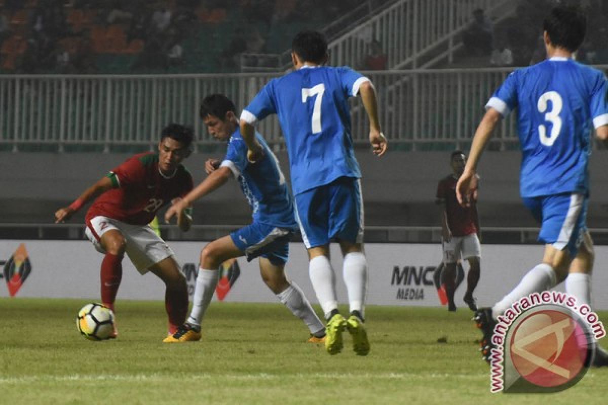 Indonesia tahan imbang Uzbekistan 0-0 Anniversary Cup