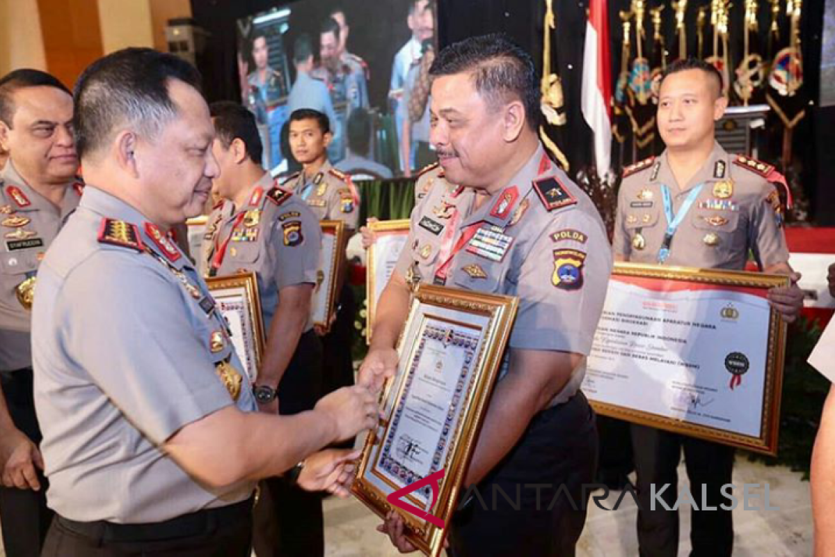 South Kalimantan wins four National Police Chief awards