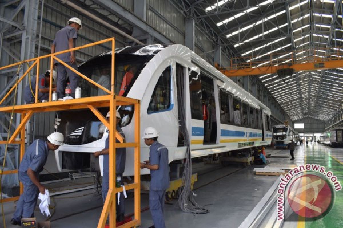 INKA siap genjot produksi kereta LRT untuk Medan, Surabaya, Bandung