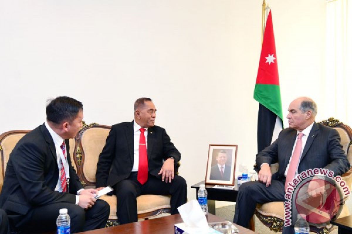 Indonesia, Jordan agree to step up defense cooperation