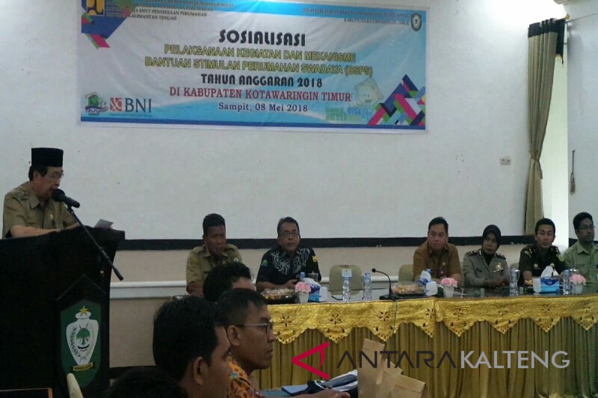 Kotim dapat bantuan perbaiki 338 rumah warga miskin