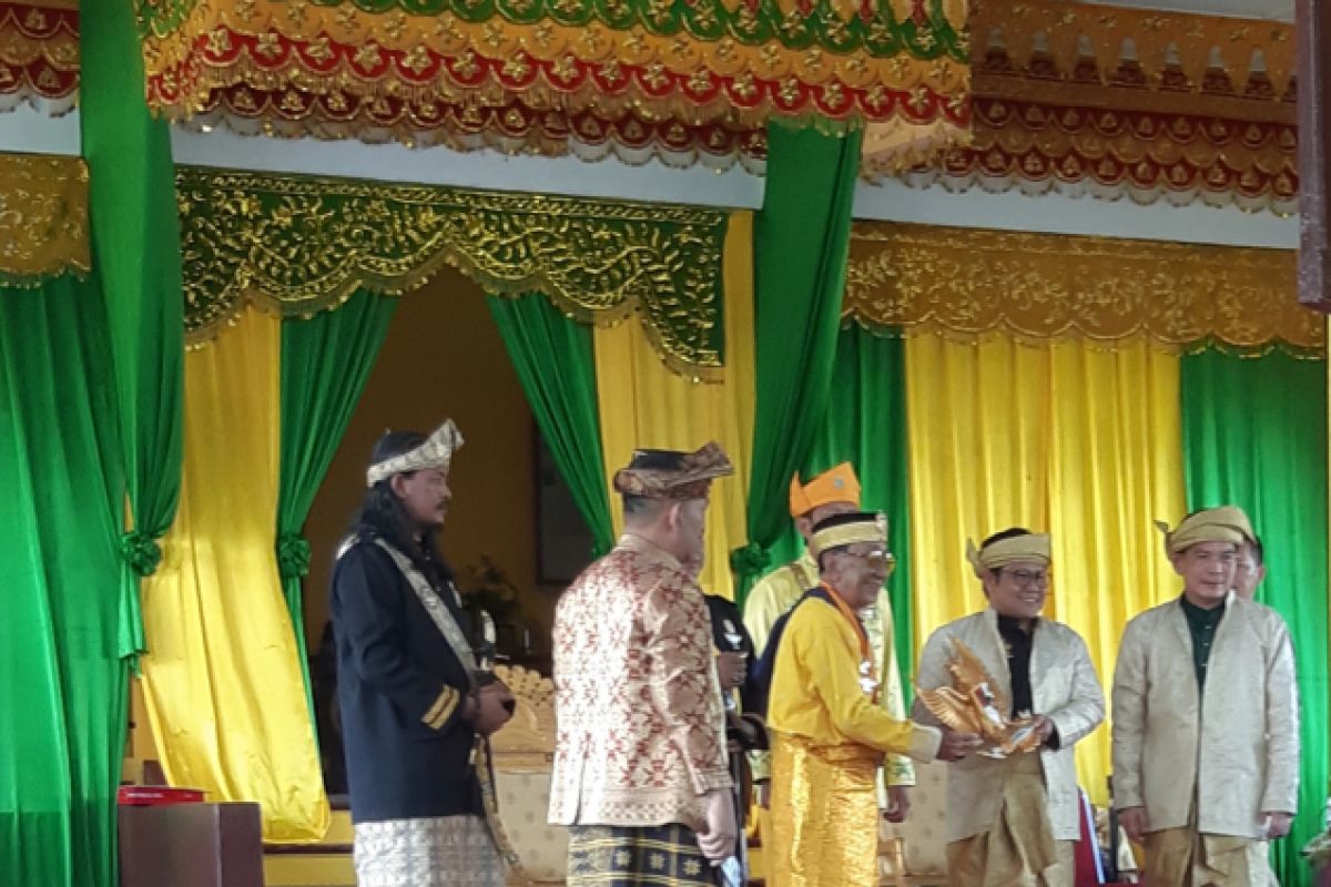 Apresiasi Muhaimin kepada Kesultanan Sintang