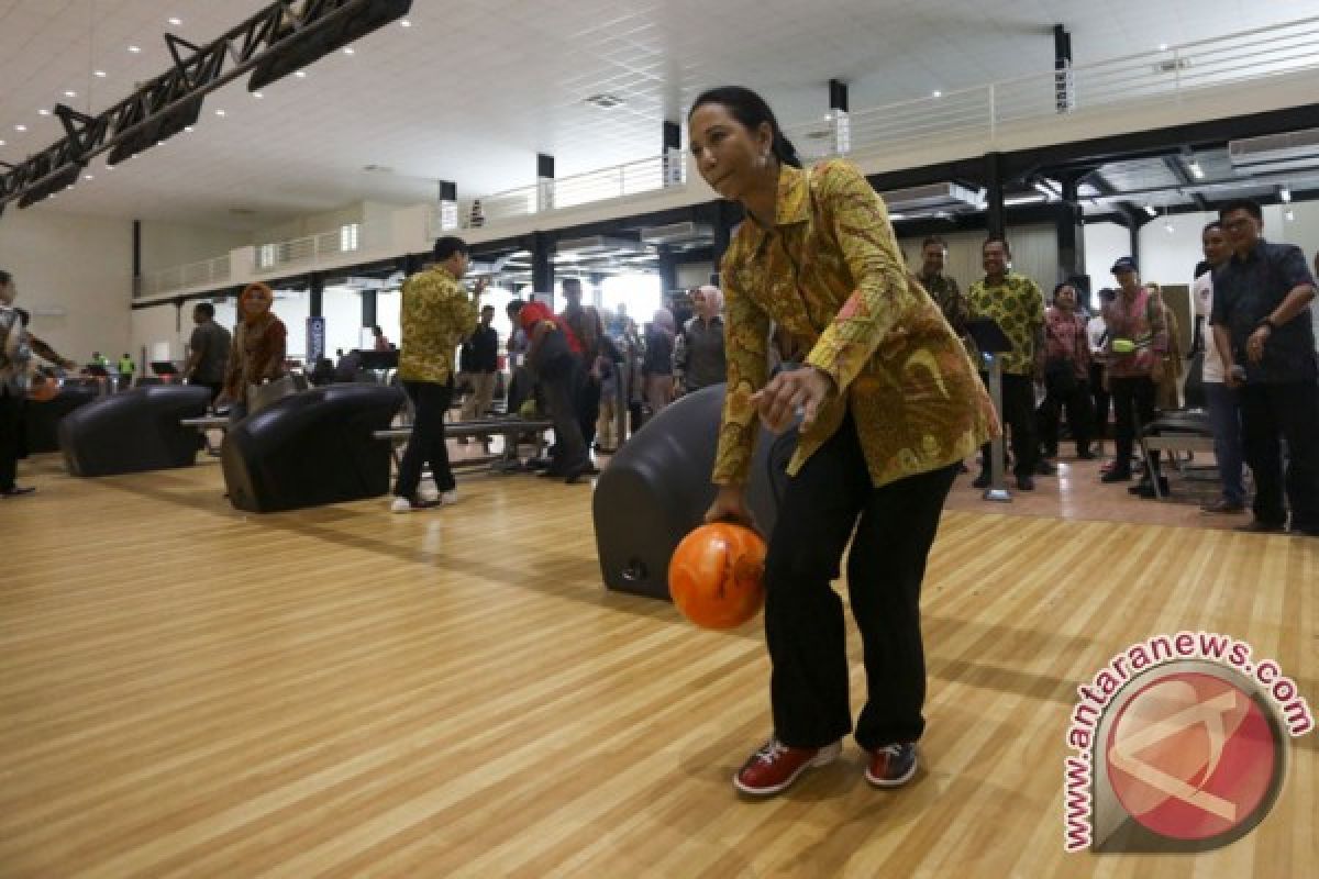 Menteri BUMN tinjau venue boling Asian Games