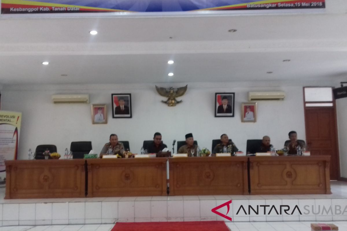 Masyarakata Tanah Datar siap ciptakan Ramadhan yang aman dan nyaman