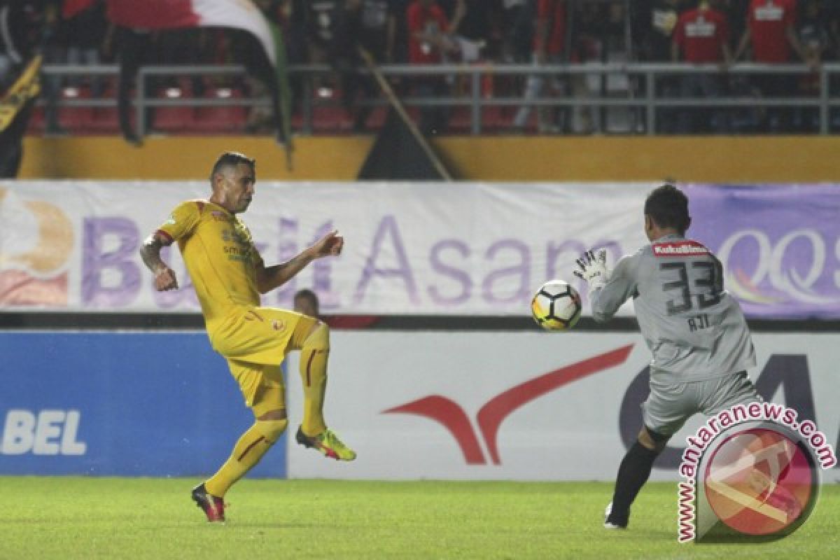 Sriwijaya FC cukur PSIS 4-0