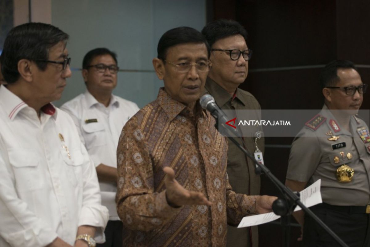 Wiranto: Tanya Jokowi Soal Cawapres