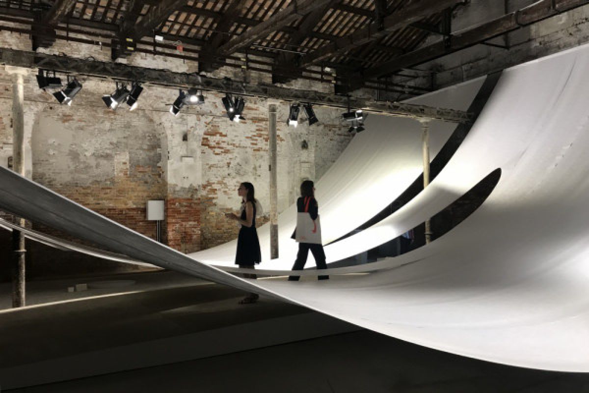 Suasana Paviliun Indonesia di Venice Architecture Biennale 2018 (video)