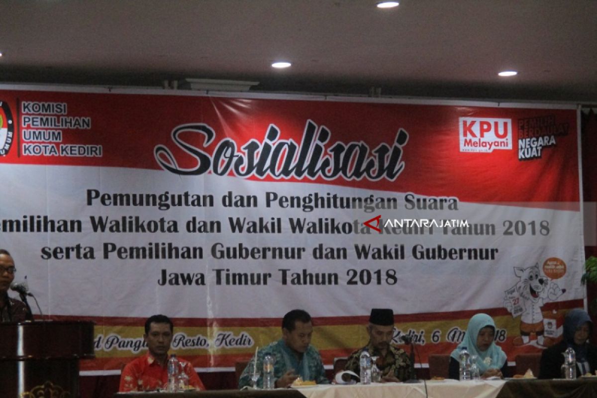 KPU Kota Kediri Sosialisasi Pembentukan KPPS