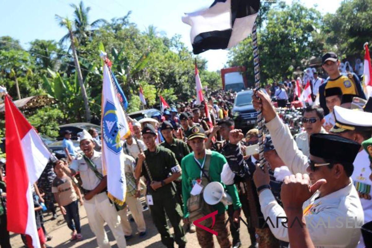 HSS Peringati HUT Proklamasi Gubernur Tentara ALRI Pertahanan Kalimantan