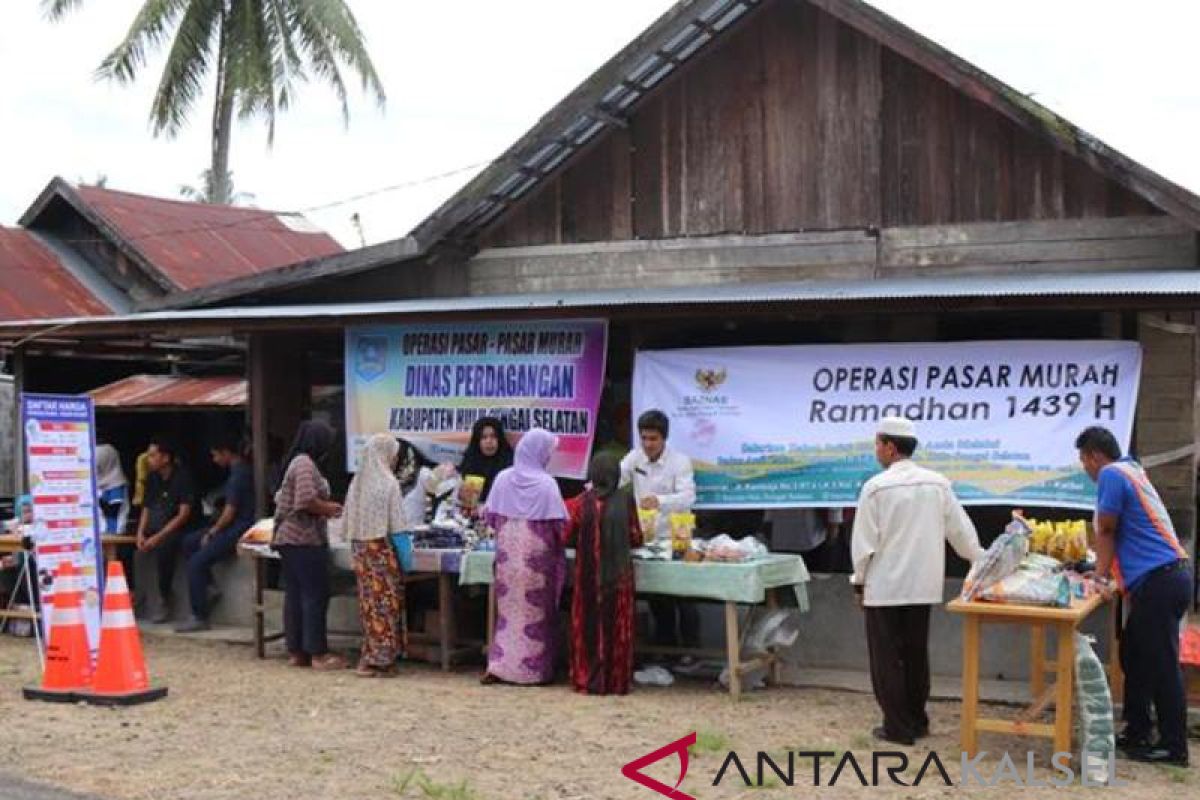 Pemkah HSS Gelar Pasar Murah Di 15 Titik