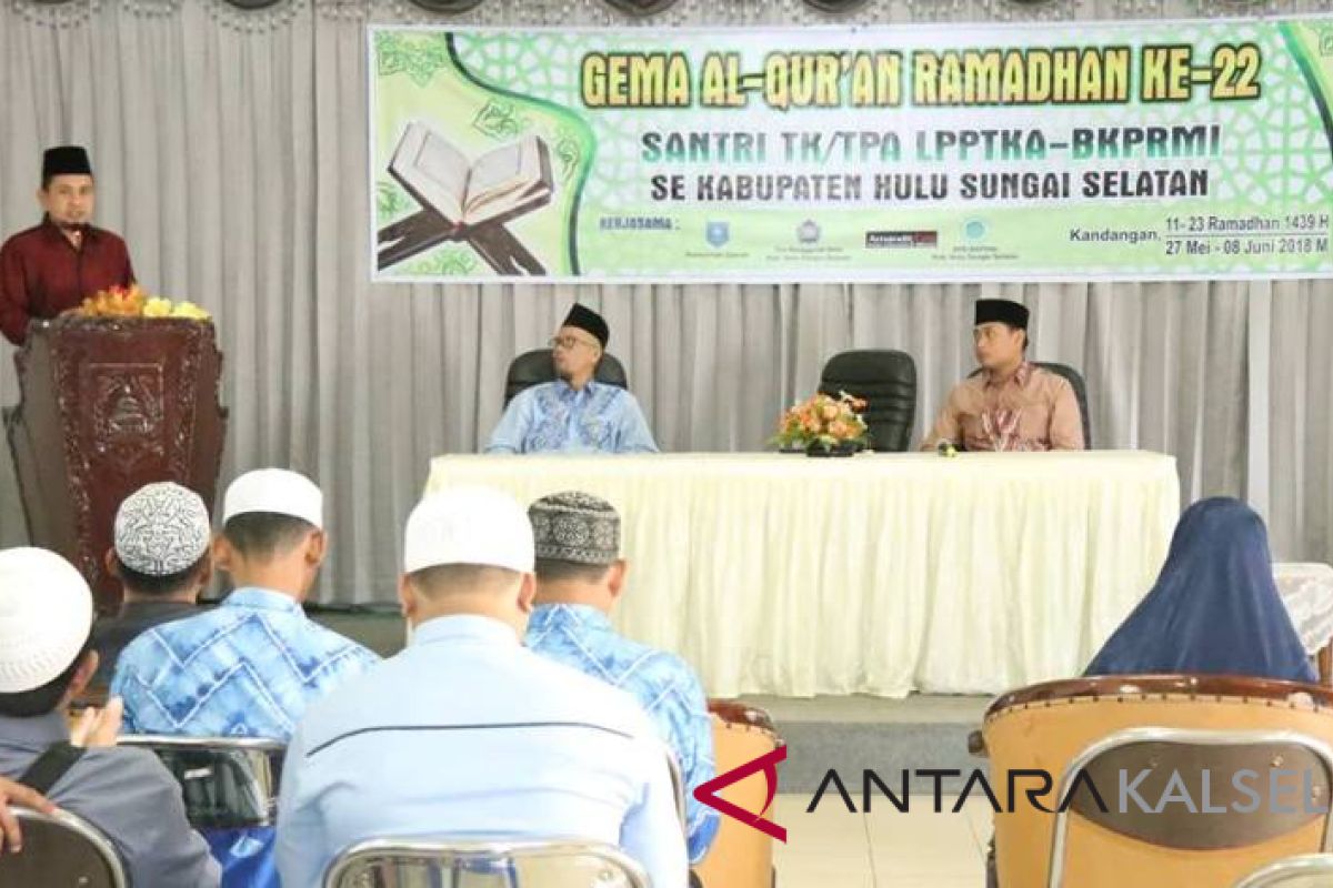 110 Utusan Kecamatan Ikuti Gema Al Qur'an HSS