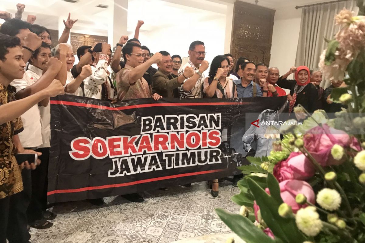 Undang Pakde Karwo, Guntur Soekarnoputra ke Jatim Usung Tiga Misi