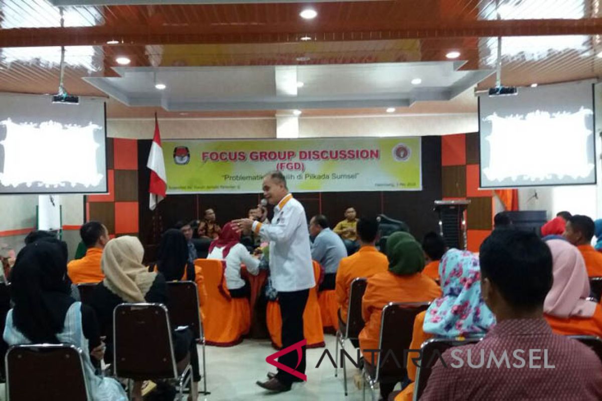 Tingkatkan partisipasi pemilih, KPU sosialisasikan Pilkada Sumsel