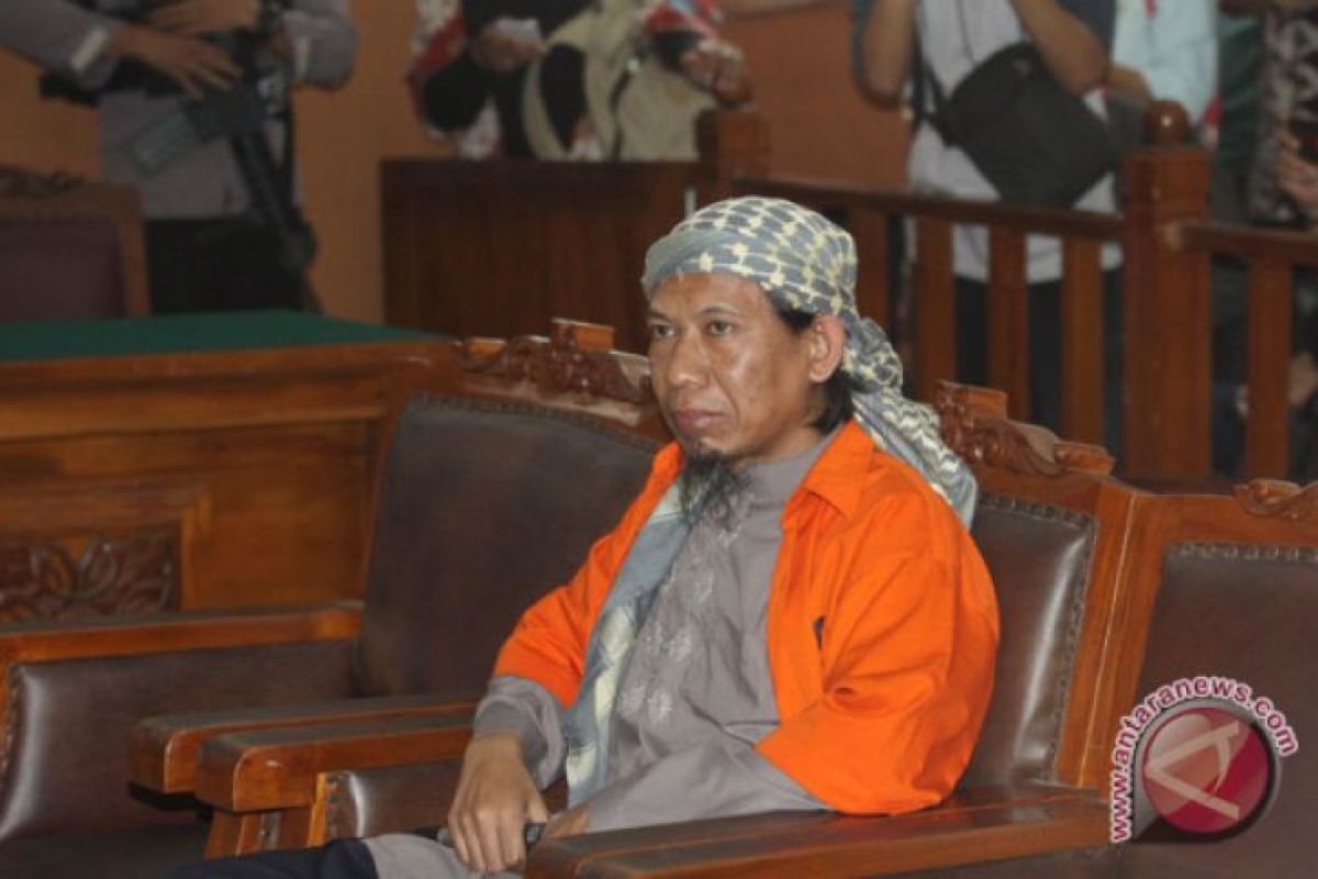 Suara ledakan saat sidang pledoi Aman Abdurahman