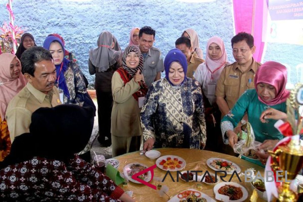 Bangka Barat dorong penganekaragaman menu pangan bergizi