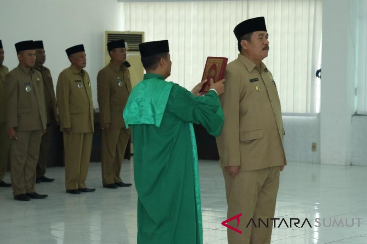 Taufik ZA Sekda baru Kabupaten Asahan