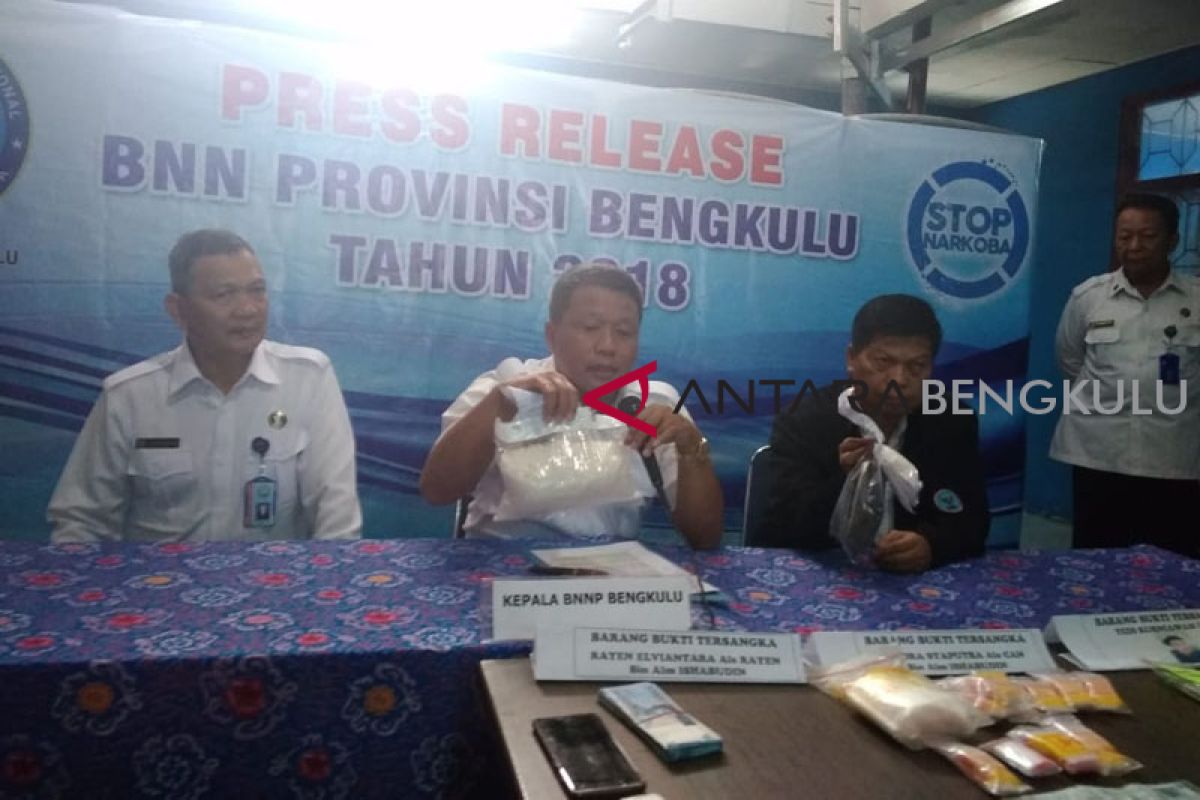 BNN Bengkulu gagalkan penyelundupan sabu-sabu