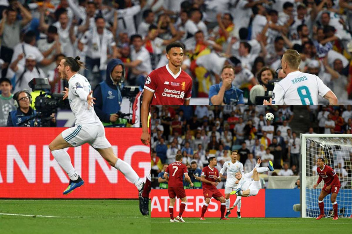 Bale hancurkan Liverpool untuk menjuarai Liga Champions