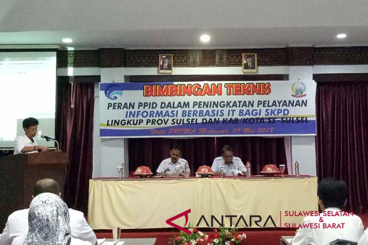 Dinas KISP tingkatkan kapasitas PPID Sulsel