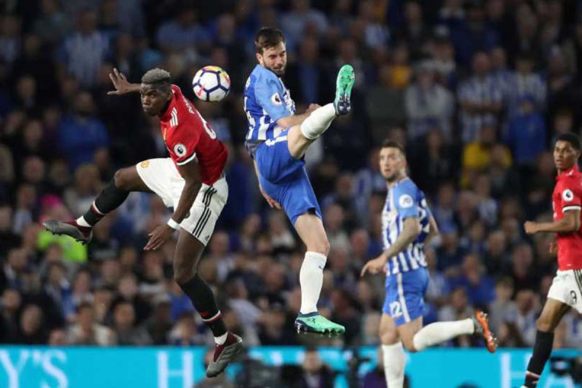 Menang atas United, Brighton dipastikan bertahan di Liga Inggris