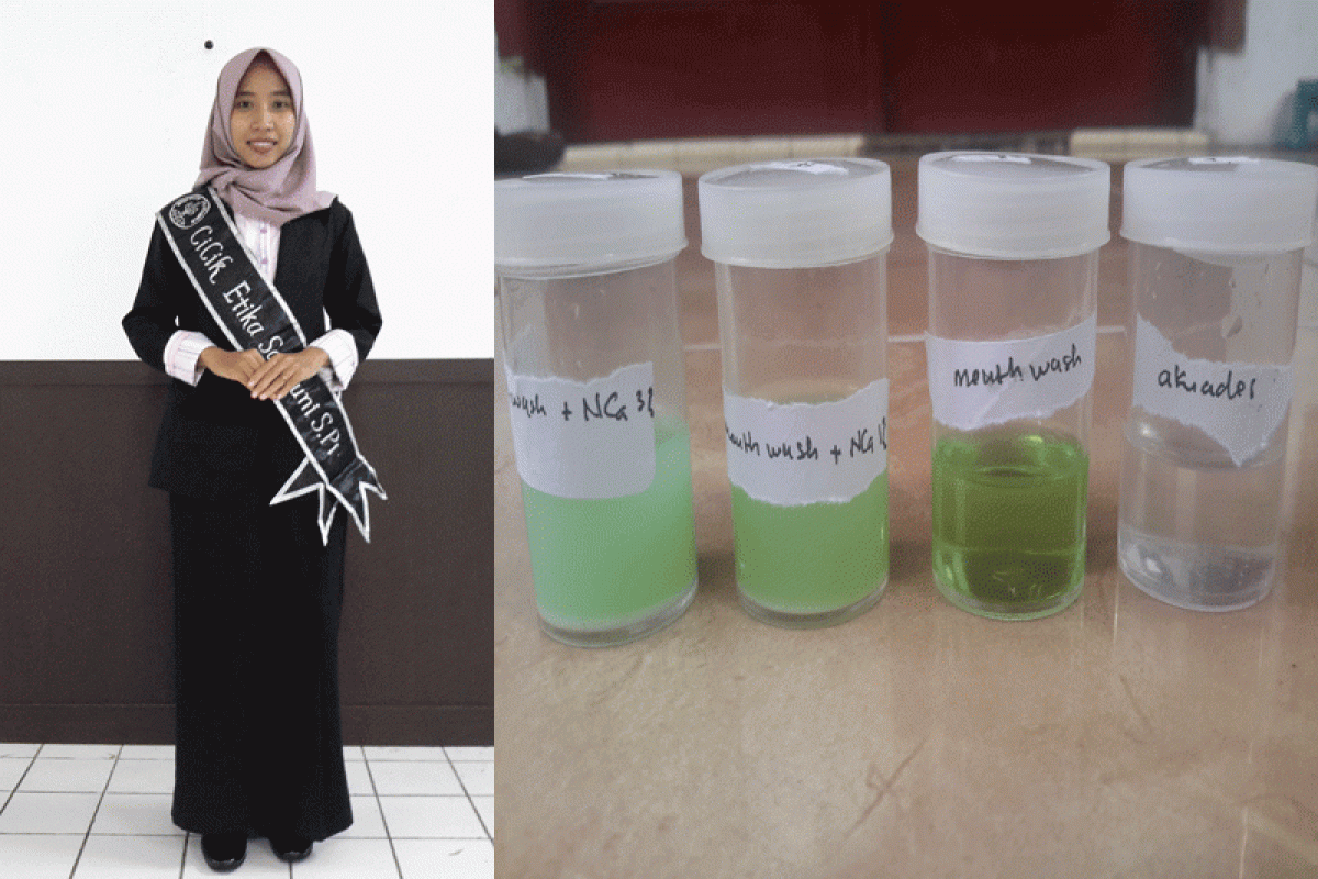 Mahasiswa IPB ubah limbah cangkang udang jadi penguat gigi